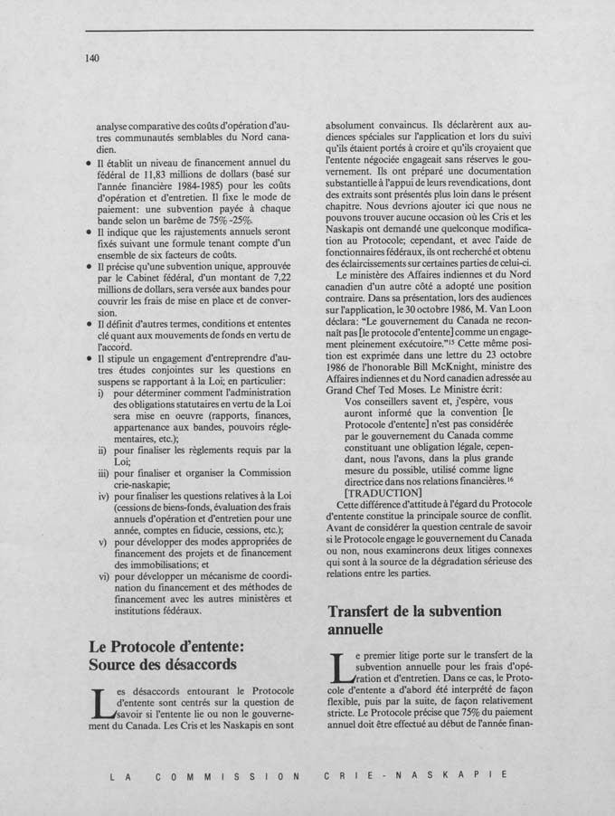 CNC REPORT 1986_French - page 140