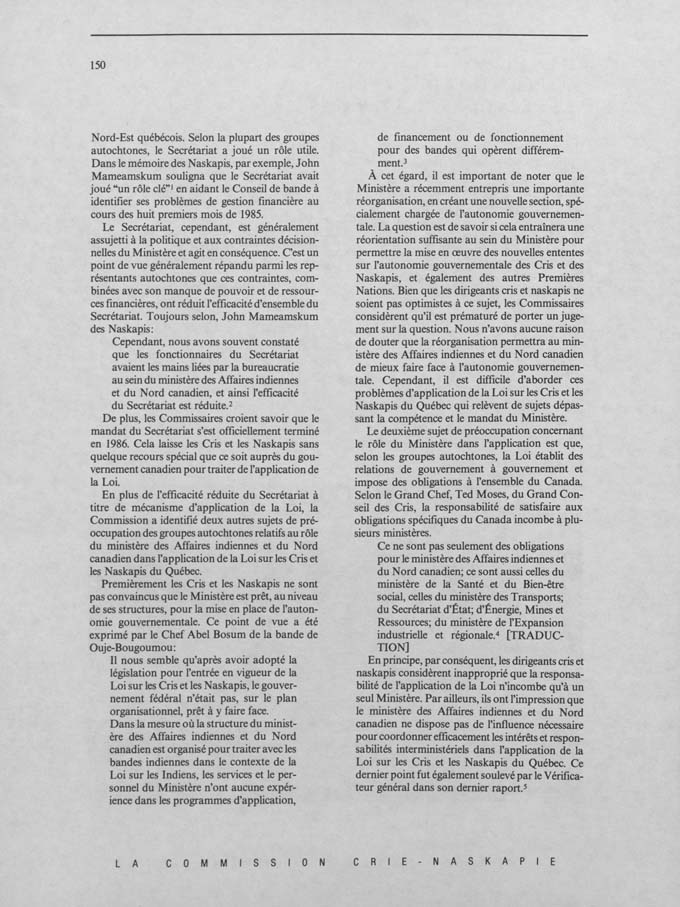 CNC REPORT 1986_French - page 150