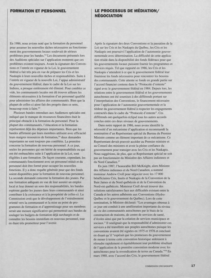 CNC REPORT 1988_French - page 17