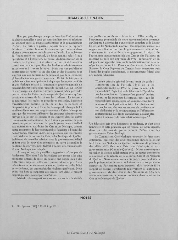 CNC REPORT 1991_French - page 61