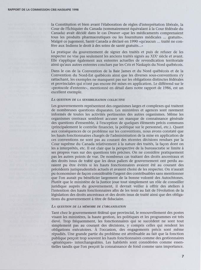 CNC REPORT 1998_French - page 7