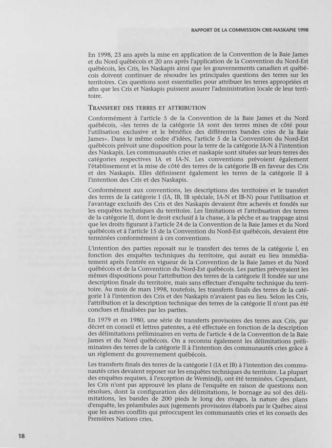 CNC REPORT 1998_French - page 18