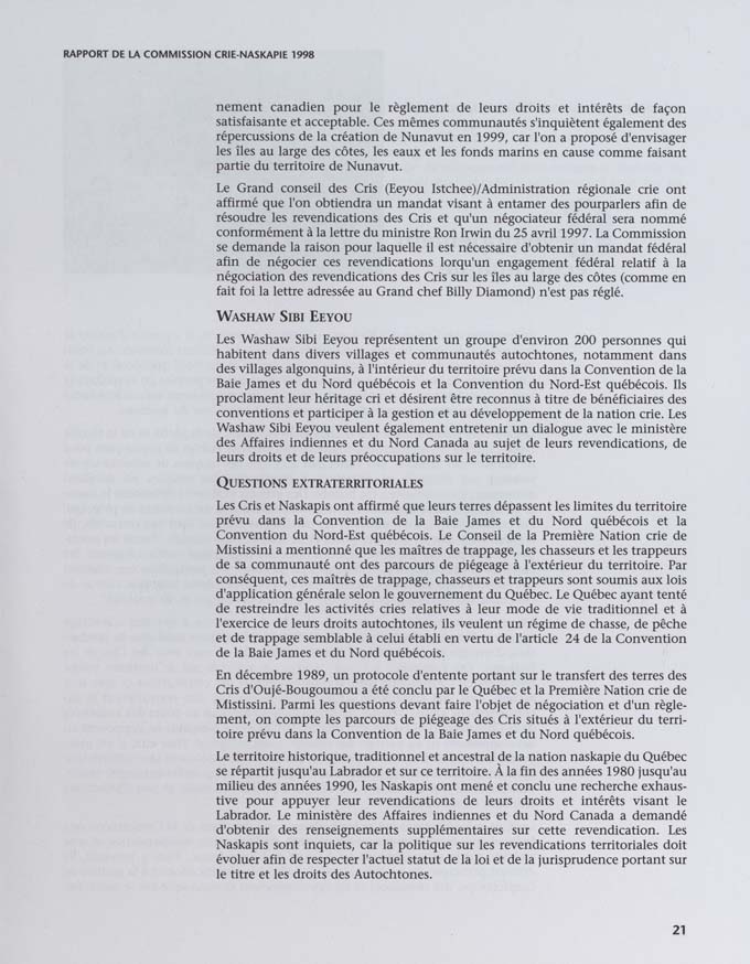 CNC REPORT 1998_French - page 21
