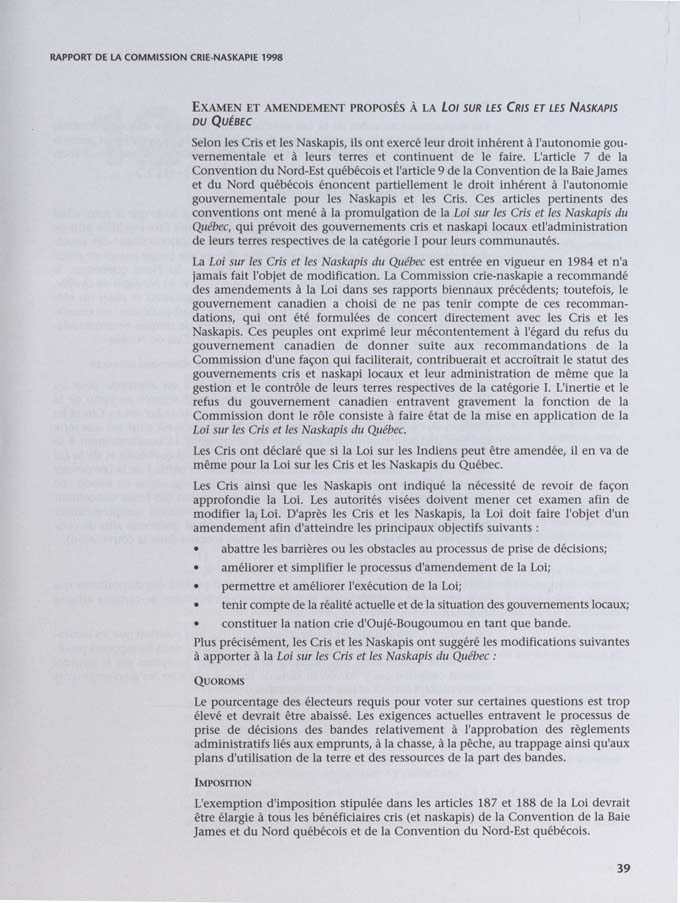 CNC REPORT 1998_French - page 39