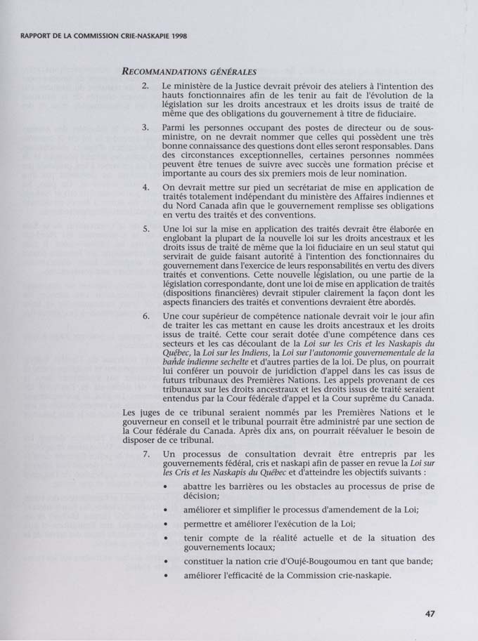 CNC REPORT 1998_French - page 47