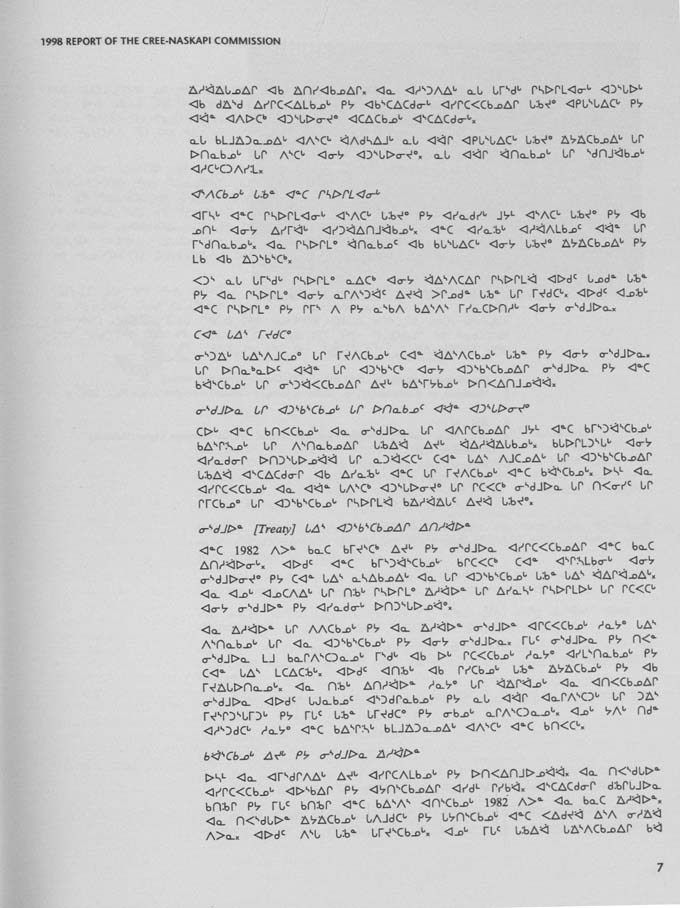 CNC REPORT 1998_Naskapi - page 7