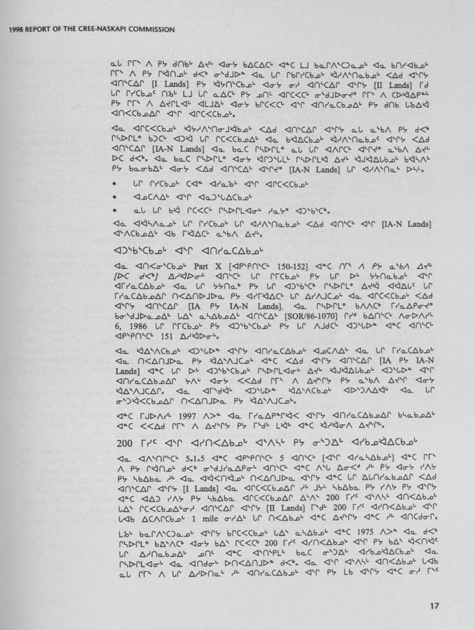 CNC REPORT 1998_Naskapi - page 17