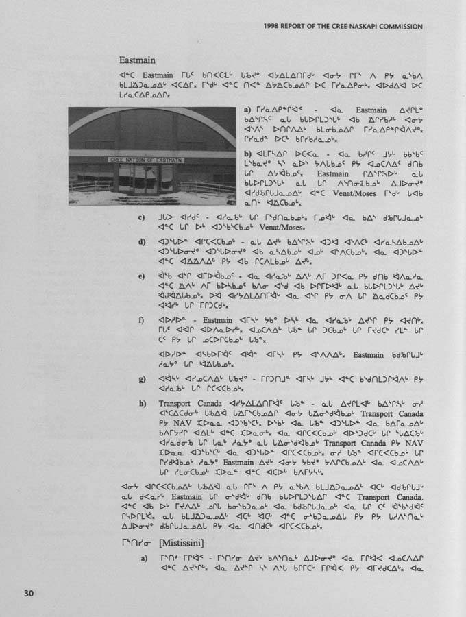 CNC REPORT 1998_Naskapi - page 30