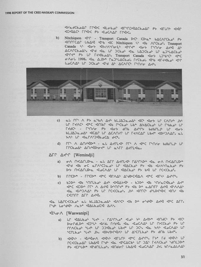 CNC REPORT 1998_Naskapi - page 31