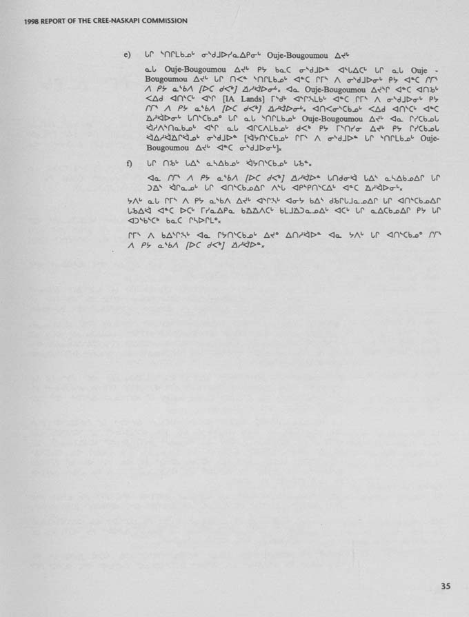 CNC REPORT 1998_Naskapi - page 35