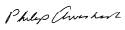 Signature de Philip Awashish